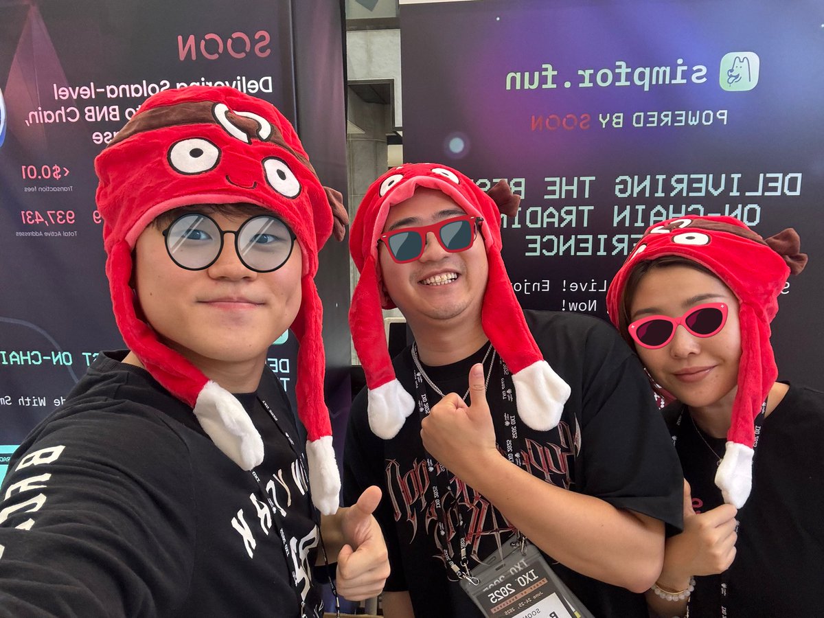 dollysooo's tweet image. Vibed hard at @ixo_day in Seoul with the Soon fam & Korea ganggang! 🔥
Big love to @soon_svm @frostnian88 @SlimeVerse_, @RewardyWallet & @openledgerhq. #IXOMeetup