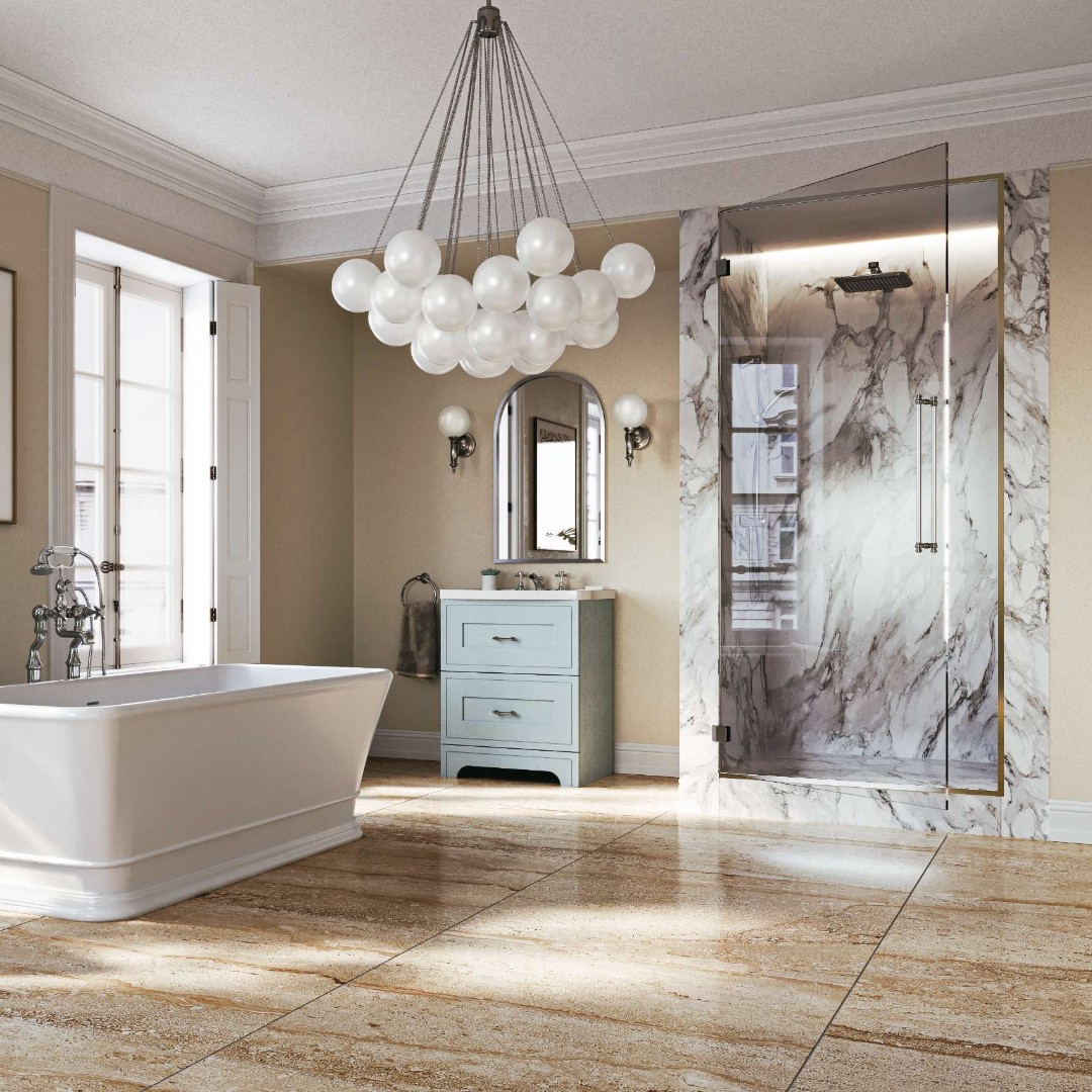 Sleek. Spacious. Statement.
Elevate your bathroom with the Fradley Freestanding 2 Drawer Vanity Unit – a perfect blend of classic design and modern functionality. With generous storage and timeless elegance, it's built to impress. #BathroomDesign #LuxuryBathrooms