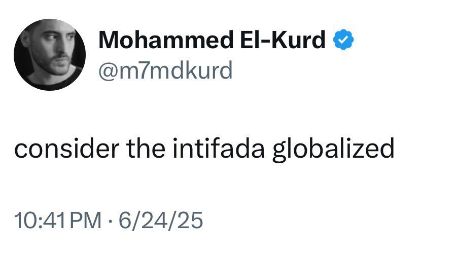This is precisely the reaction I’d expect from El-Kurd &amp; it’s awful.

I do not think his politics reflect Mamdani’s, who endorsed &amp; campaigned w/ a self-ID’ed liberal Zionist, calls Oct. 7 a “horrific war crime,” etc.

But the fact that voices like this feel emboldened means:

1/