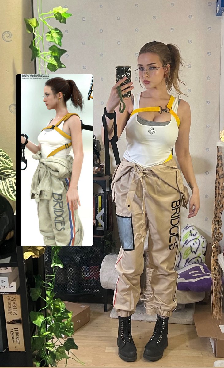 Mama Cosplay! #DeathStranding2 #DeathStranding #DeathStranding2OnTheBeach 
My cuffs are drying up, coming soon 😤