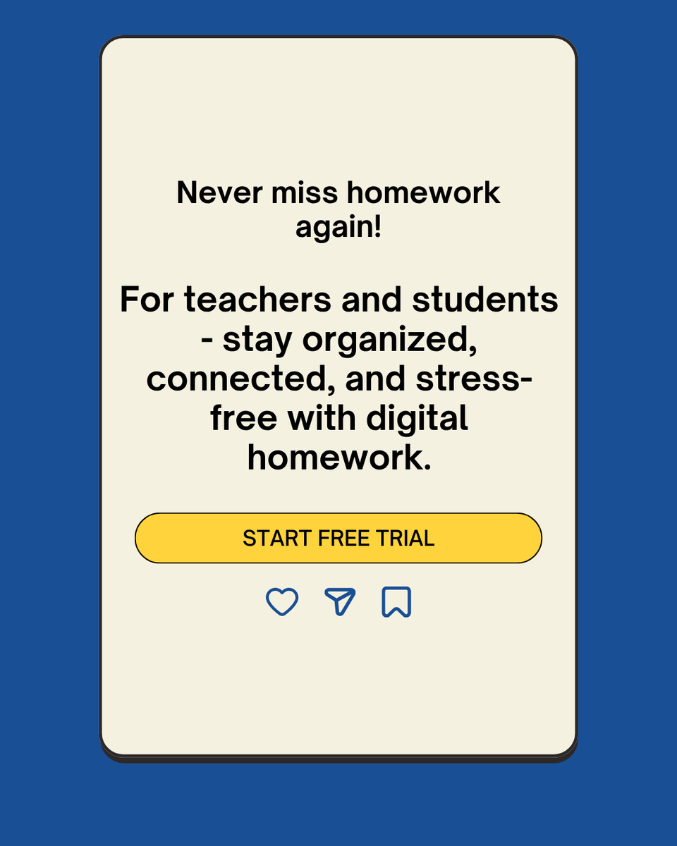 skoolpillar's tweet photo. Digital homework made simple for teachers and students with skoolpillar app.
Assign, submit, and track homework -anytime, anywhere. Stay organized and never miss a task!

Never miss homework again! Contact us for a free trial.

#schoolmanagementapp #StudentLife #skoolpillar https://t.co/UUTP9h3vr5