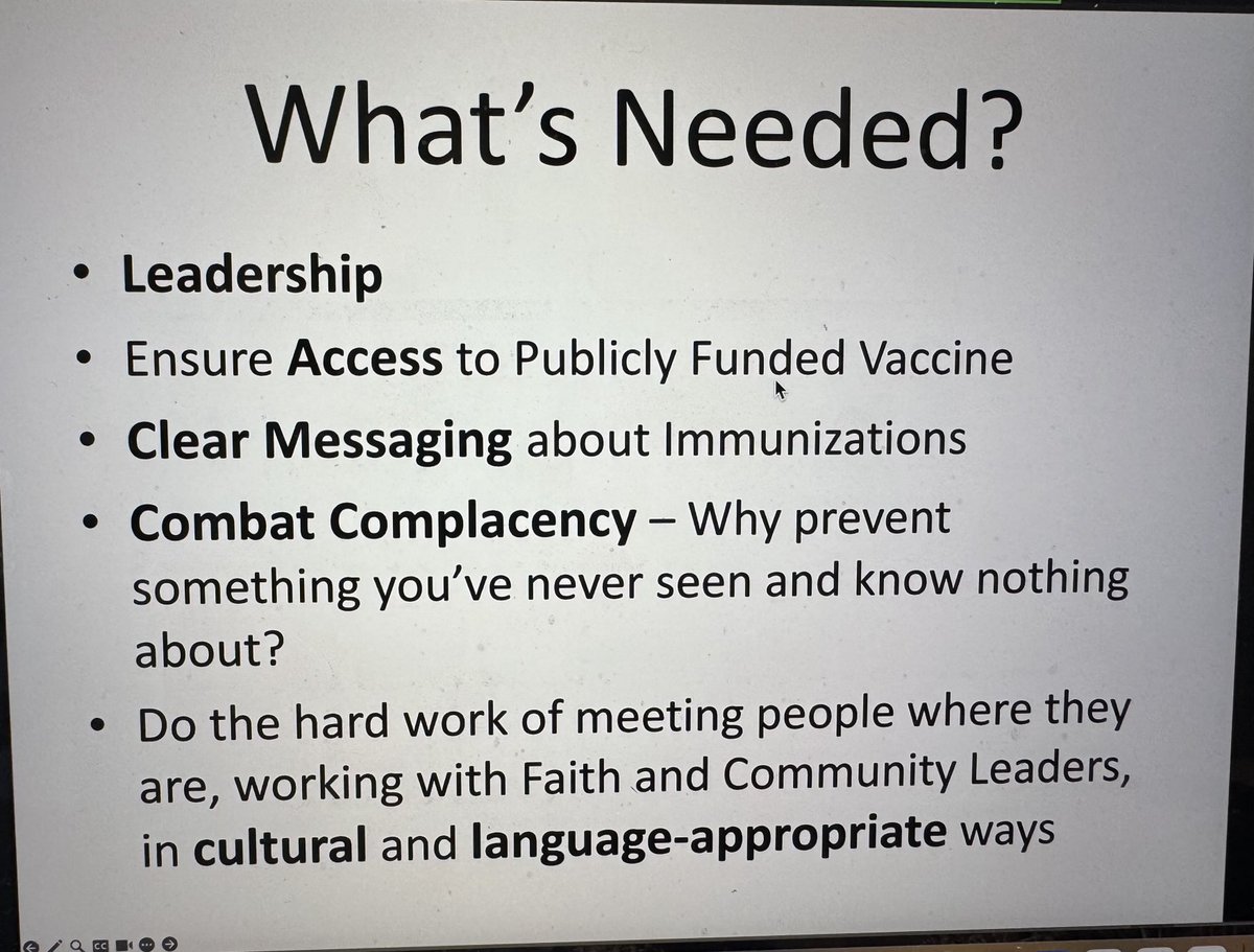 Watching former CMOH Dr Mark Joffe speak about what needs to be done to stop Alberta’s measles outbreak- now that he is able to speak freely. Sadly in Alberta, we are 1 (maybe 2) for 5