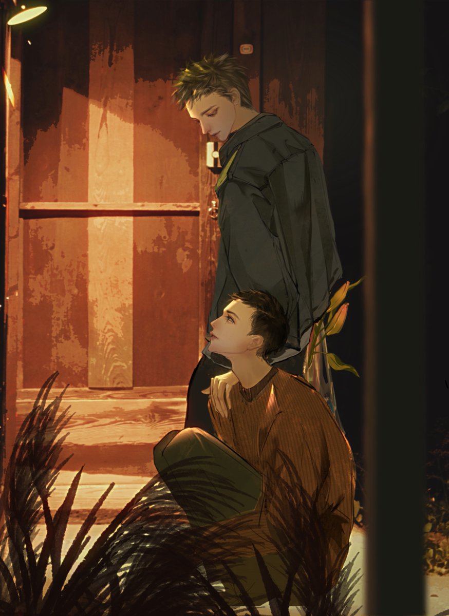 “累……”
“…都到家门口了”

#JIHAN #JHHJ #YOONHONG
#윤홍 #ジスハン