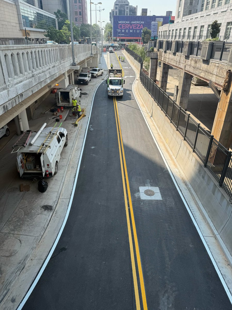 MLK bridge is looking good! Been 8-9 years since this bridge has been out of service. South Downtown straight into <a href="/CentennialYards/">Centennial Yards</a>!