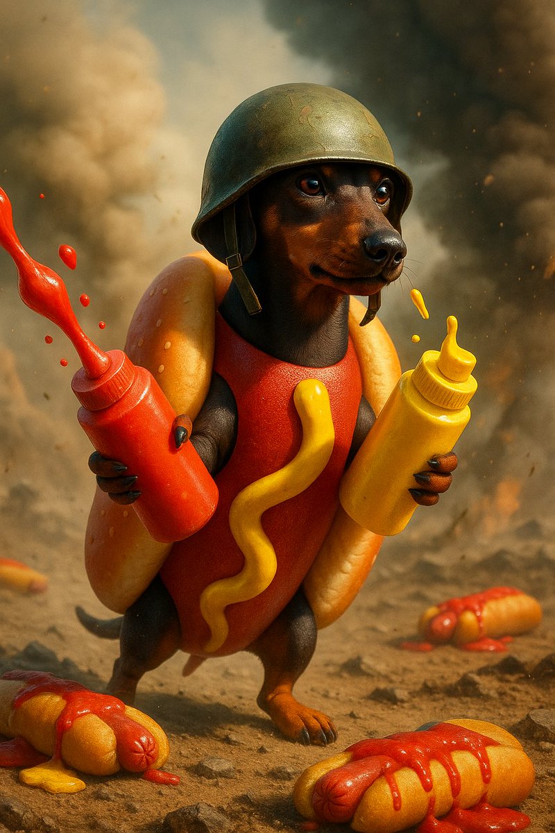 The market is bleeding and my toaster just declared war on my fridge.

$HOTDOG remains neutral but heavily armed. 🌭💣