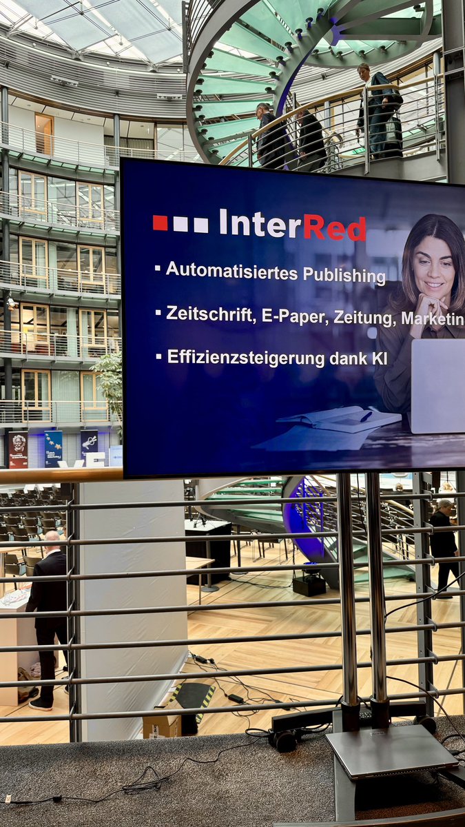 Nächster Halt: Berlin!
Nach spannenden Tagen in Wien geht’s für uns direkt weiter zum Medienforum der freien Presse des <a href="/MVFP_Presse/">MVFP</a>.

Wir freuen uns über den Austausch zu Innovation, KI und die Zukunft der Medien. 📰🤖 #MVFP