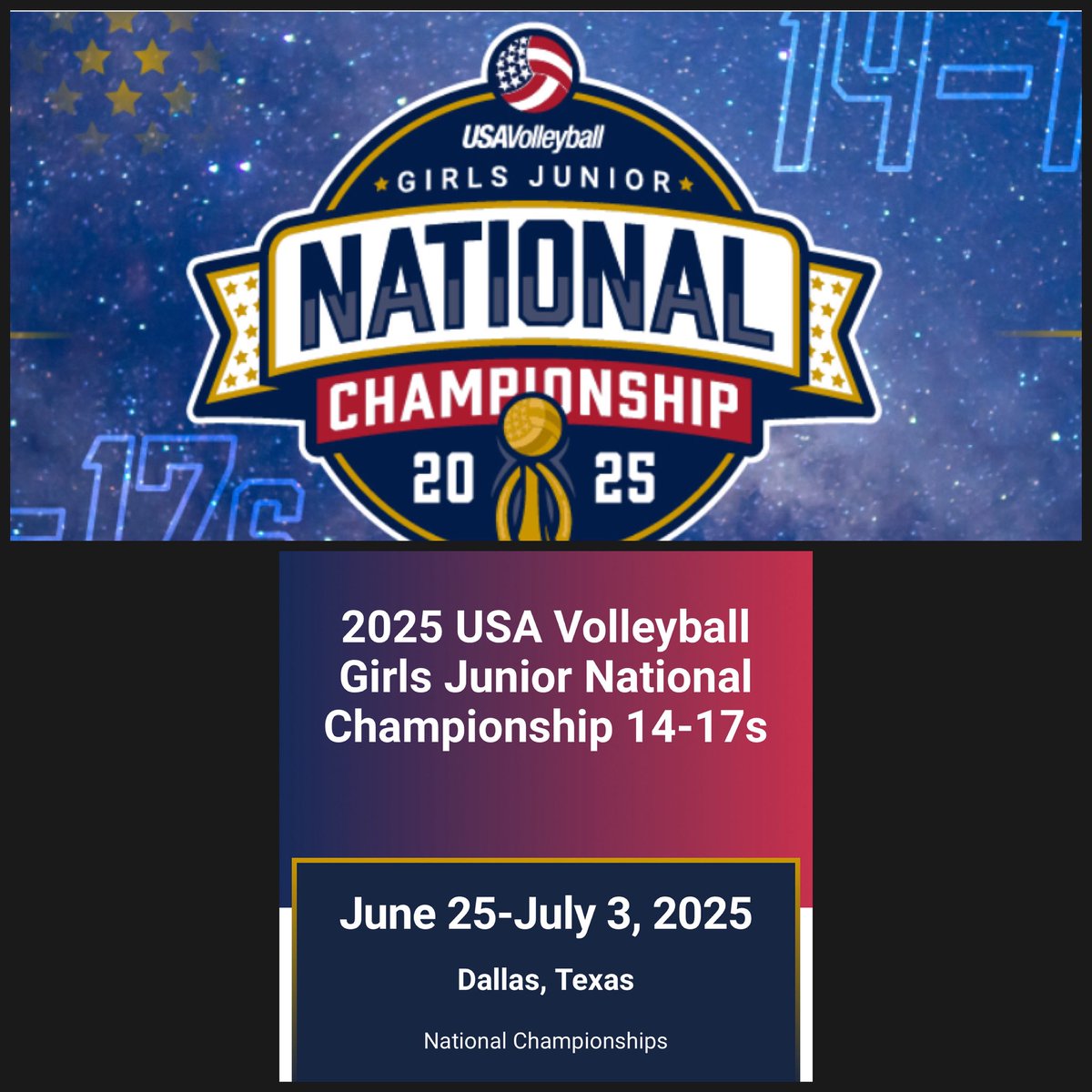 Good luck to our Lady Hawks playing at Nationals in Dallas over the next 2 weekends!  Bring home the win!