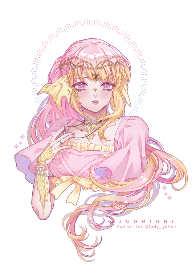 juhaihai's tweet image. [C0MM] For @lady_yevon ! 💗💛✨ thank you~

#ffxiv