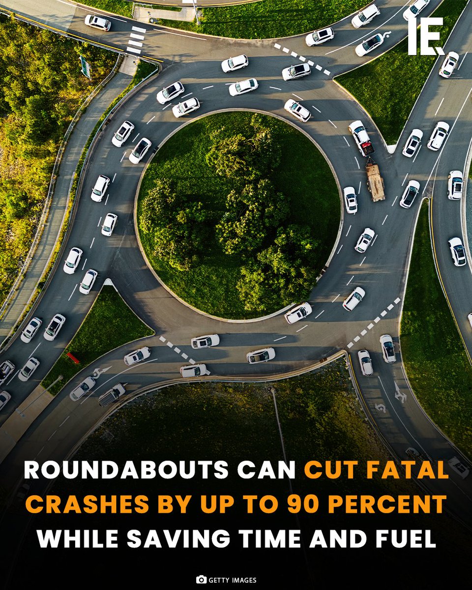 Data from the U.S. Federal Highway Administration shows roundabouts can reduce fatal crashes by up to 90%, injury crashes by 76%, and cut wait times by up to 89%. They also lower fuel use by around 30% thanks to smoother traffic flow. Would you include more roundabouts in your