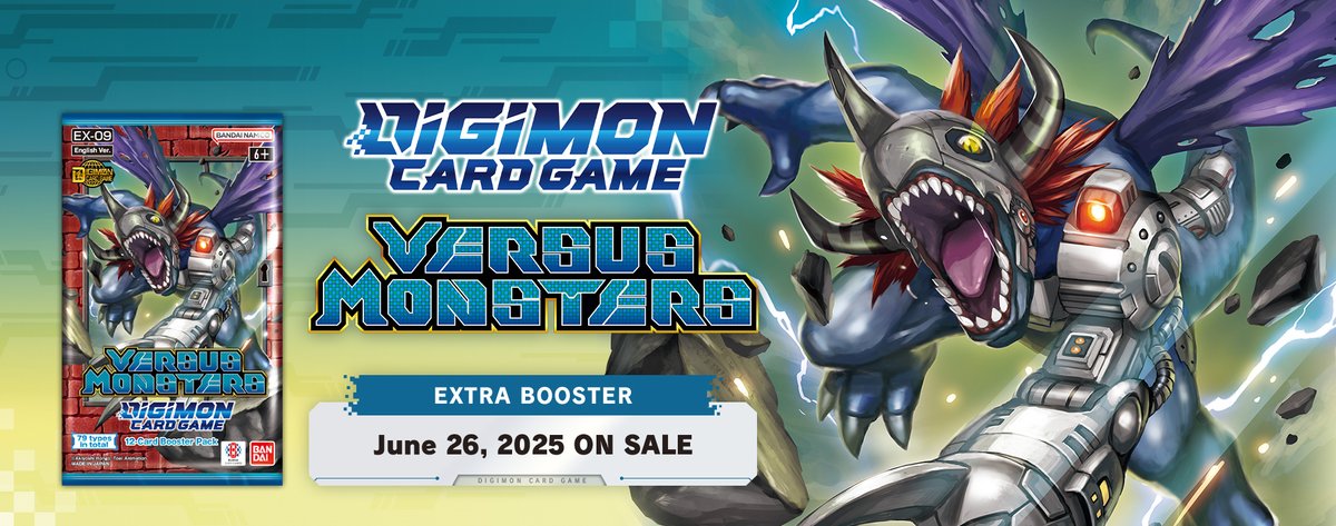 Digimon Card Game EX-09 Extra Booster Versus Monsters Cards Now In Stock:  https://t.co/cAKwFflGT4 #DigimonTCG #DigimonCardGame #Anime #TCG  #TradingCards