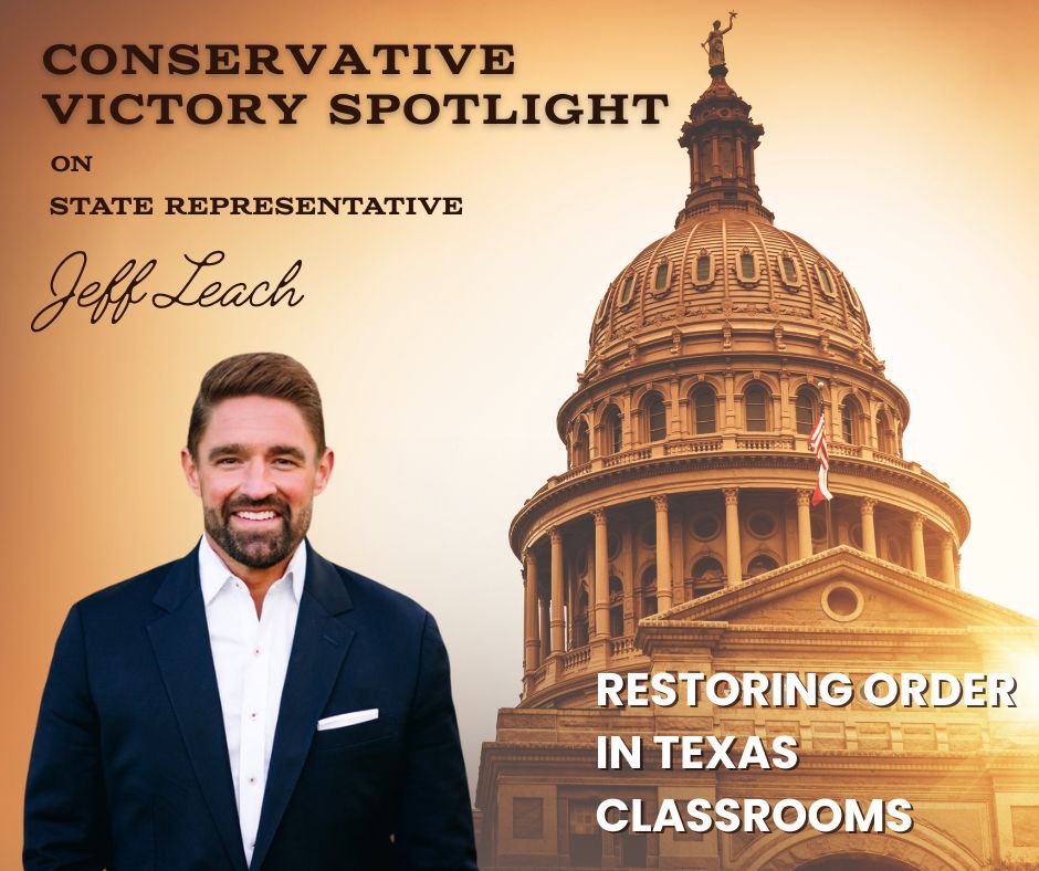 TXFreeAlliance's tweet image. 📣 Conservative Victory Spotlight!
State Representative @leachfortexas led the charge to pass House Bill 6, a major victory for Texas teachers and parents fighting to bring structure back to the classroom.
For too long, vague discipline policies and classroom disruptions have…