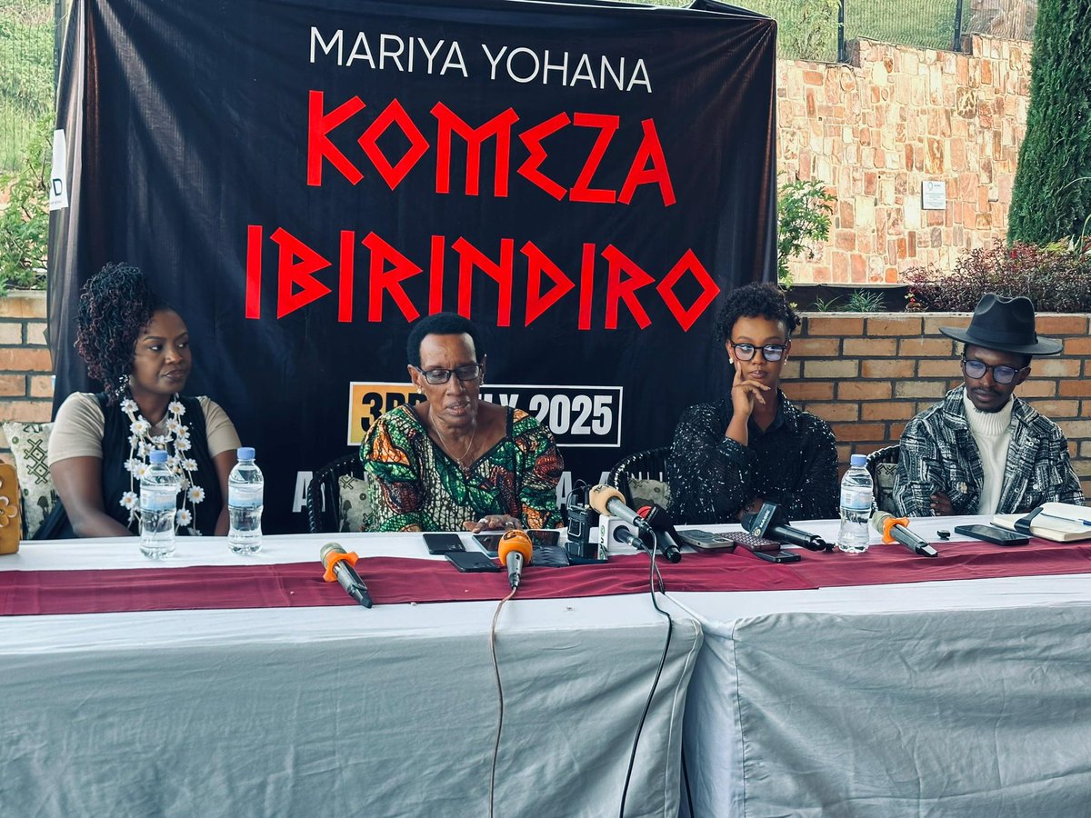 HAPPENING: Artists Mariya Yohana, Knowless, Tonzi, and Junior Rumaga, unveil details of the upcoming Inkera y’Abahizi concert, slated for July 3 at Intare Arena. 

The event will pay tribute to President Paul Kagame and the RPF-Inkotanyi for their visionary leadership.

📸: