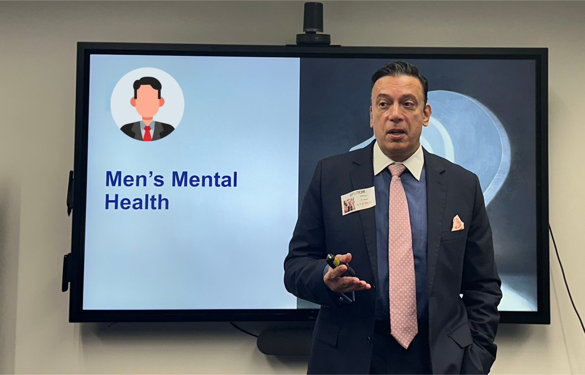 For Men's Health Awareness Month, I spoke at Houston Metro on the importance of men's mental health.

Prasad Counseling &amp; Training supports a mission to reduce stigma regarding men &amp; their emotions &amp; to create safe environments for men to talk about mental health.

#MensHealth
