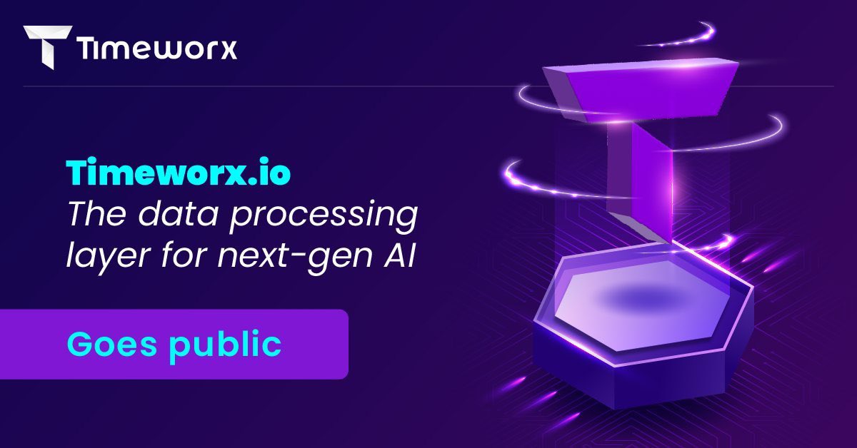 Crypto’s full of projects with a “plan.” Timeworx already has results:
✅ 1M+ tasks
✅ $30k revenue
✅ Trusted by <a href="/injective/">Injective 🗽 NYC Summit - June 26th</a> &amp; more
TGE for $TIX is June 26 @ 14:00 UTC. Refundable. Explosive upside. <a href="/timeworx_io/">Timeworx</a> #TIX #crypto #bull #bnb #eth