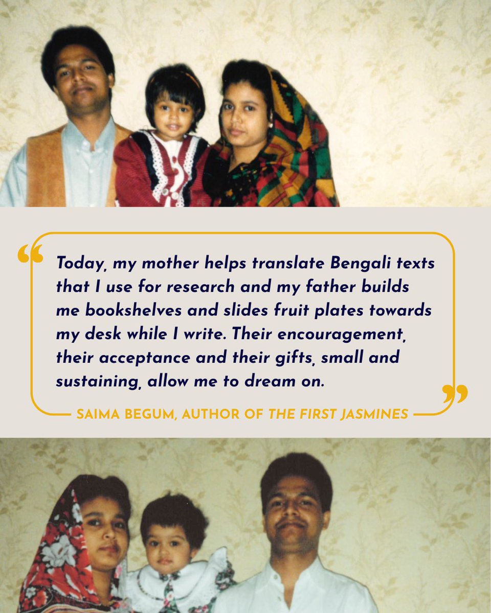Hajar Press (@hajarpress) on Twitter photo British-Bangladeshi author Saima Begum <a href="/saimabgm/">Saima Begum</a> shares family photos and memories, reflecting on how her parentsā inspiration and support has made her writing possible āš¾ British-Bangladeshi author Saima Begum <a href="/saimabgm/">Saima Begum</a> shares family photos and memories, reflecting on how her parentsā inspiration and support has made her writing possible āš¾