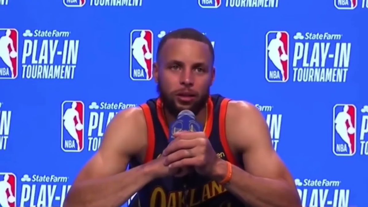 Michael4444x's tweet photo. After the Warriors lost to the Memphis Grizzlies in the 2021 Play-In Tournament

Steph : "You don't wanna see us next year"

Then actually winning a championship the following season.

Shut up all the haters

The coldest mothaf*cker on the planet.🥶

#NBA #StephCurry https://t.co/yJ8vD2mmdf