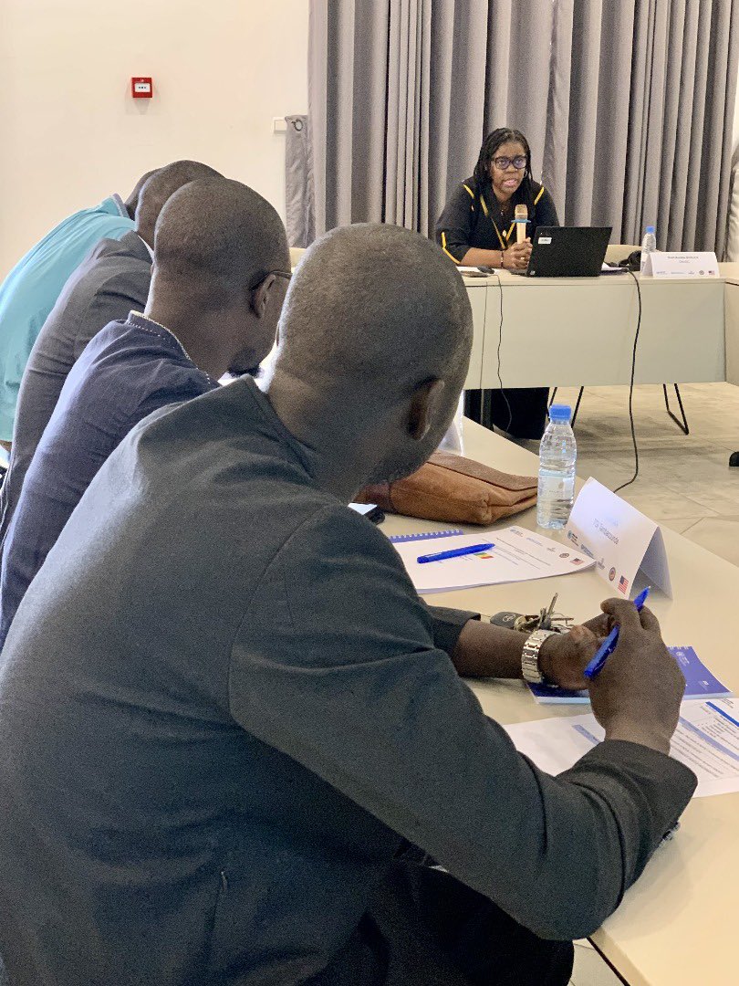 CRIMJUST_UNODC's tweet image. 🔎 With support from @StateINL🇺🇸, GPCD-CRIMJUST 🇺🇳 convenes a working session in Saly, Senegal🇸🇳 on Organized Criminal Groups: structure, systemic analysis, case discussions, and mobilizing cooperation tools like WACAP.