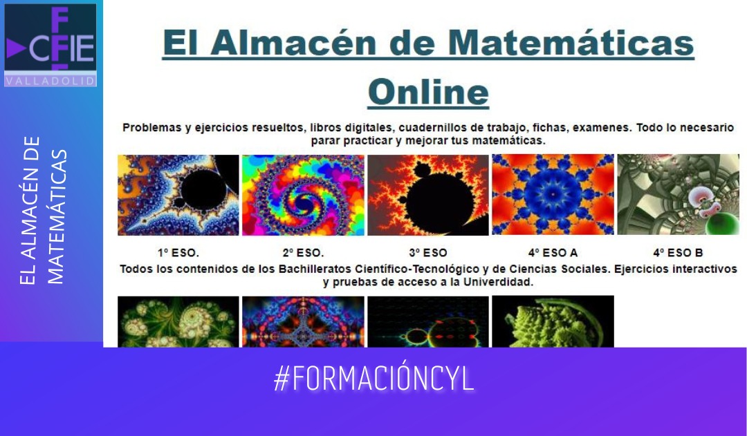 CFIE VALLADOLID (@cfievalladolid) on Twitter photo 📢ꭼꮮ ꭺꮮꮇꭺꮯéꮑ ꭰꭼ ꮇꭺꭲꭼꮇáꭲꮖꮯꭺꮪ
▶️Problemas 
▶️Ejercicios resueltos
▶️ Libros digitales, 
▶️Fichas exámenes... 
Todo lo necesario para practicar y mejorar tus Matemáticas. ➕➖➗🟰
Accede 👉matematicasonline.es/almacen/almace…
<a href="/educacyl/">Educación JCyL</a> #CFIEVaComparte #FormacionCyL 📢ꭼꮮ ꭺꮮꮇꭺꮯéꮑ ꭰꭼ ꮇꭺꭲꭼꮇáꭲꮖꮯꭺꮪ
▶️Problemas 
▶️Ejercicios resueltos
▶️ Libros digitales, 
▶️Fichas exámenes... 
Todo lo necesario para practicar y mejorar tus Matemáticas. ➕➖➗🟰
Accede 👉matematicasonline.es/almacen/almace…
<a href="/educacyl/">Educación JCyL</a> #CFIEVaComparte #FormacionCyL