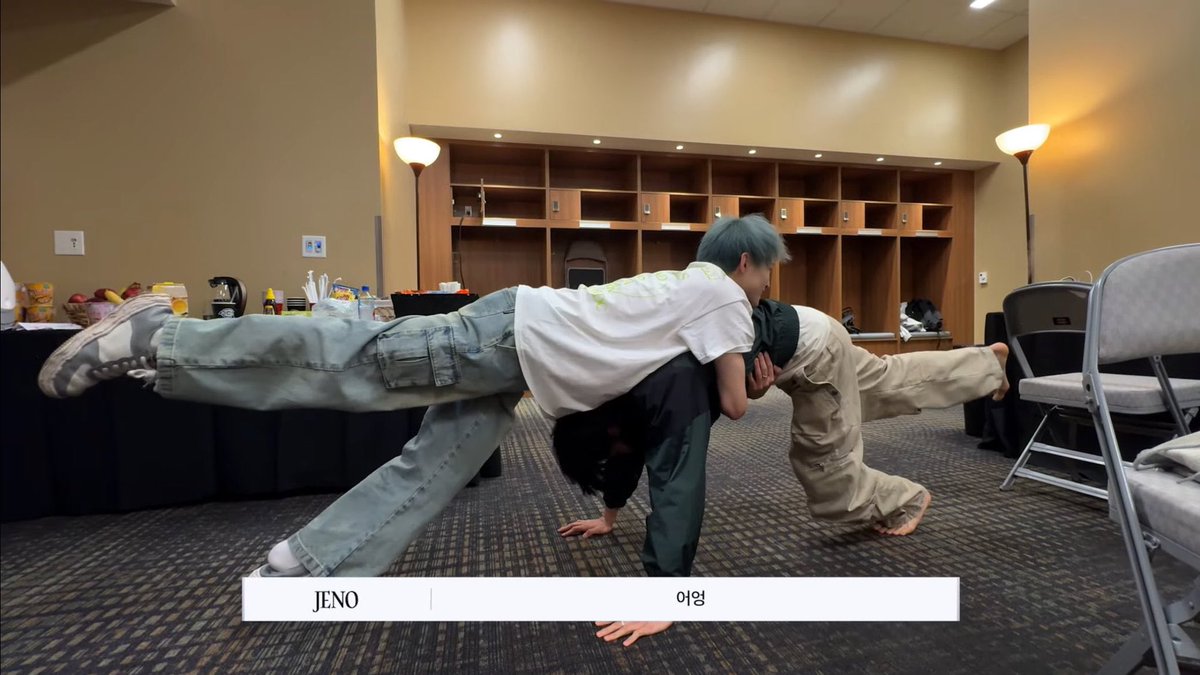 well they were doing this backstage in their concert so fork found in the kitchen
