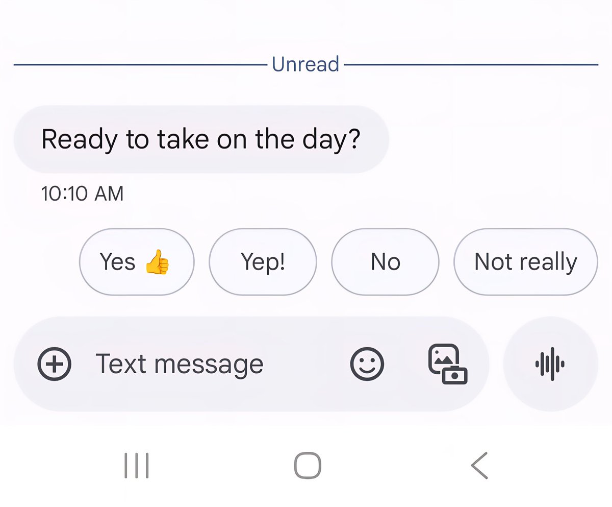 No, unknown number, I am not