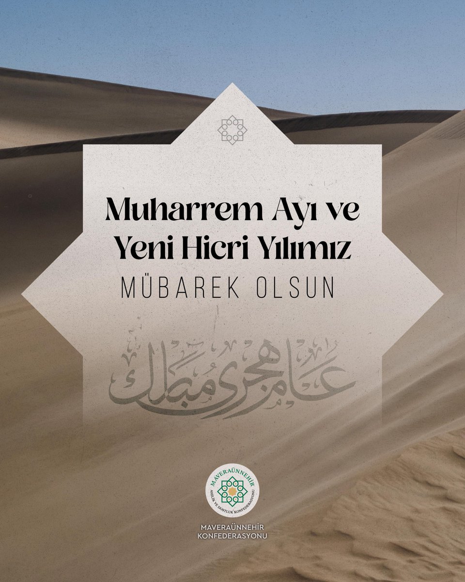 Yeni hicrî yıl, ümmetin dirilişi ve uyanışı için bir vesile olsun.

Bu başlangıç, zorlukların gölgesinde umudu çoğaltmak için kıymetli bir imkândır.

Mazlumların duasının kabul olduğu, hikmetin ve rahmetin yeryüzüne yayıldığı bir yıl olması duasıyla...