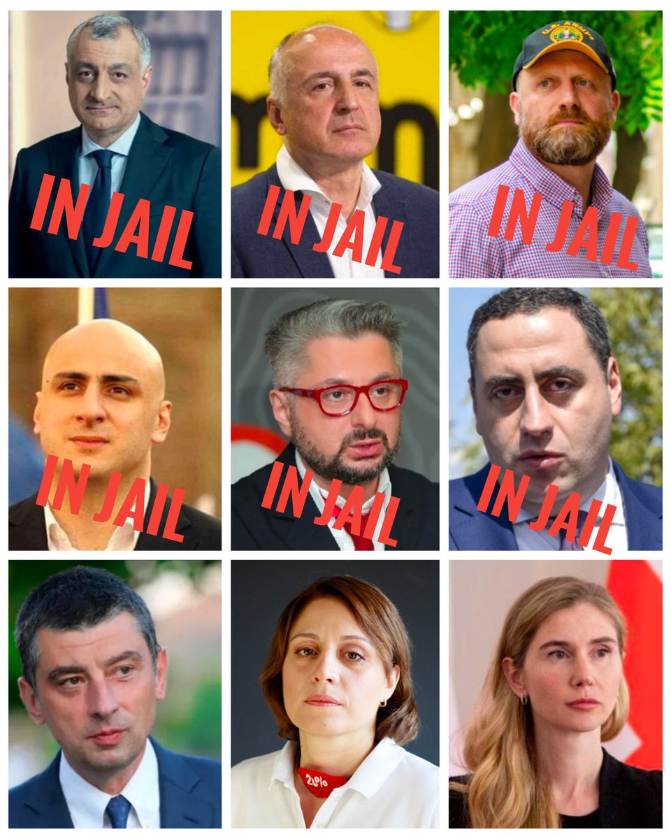 In Georgia quasi tutti i leader dell’opposizione sono in carcere. Ogni giorno nuovi arresti da parte di un regime illegittimo che, dopo aver vinto elezioni falsate, svuota le istituzioni nel silenzio dell’Occidente.