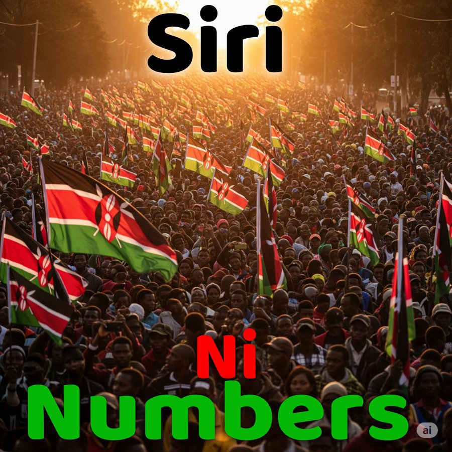 #SiriNiNunbers
#SiriNiNunbers 
We rise stronger when together