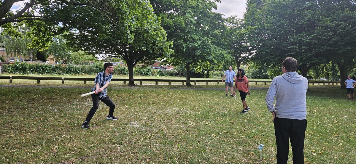 Day 2 of our  #SharedLivesWeek2025 celebration for
<a href="/SLHertfordshire/">Shared Lives Hertfordshire</a>.... The annual picnic 🥪 and rounders 🏏 match. Great to all get together and spend some time with the people at the 💜 of Shared Lives 🏡. 
 #BetterShare <a href="/SharedLivesPlus/">Shared Lives Plus</a> <a href="/hertscc/">Hertfordshire County Council</a>