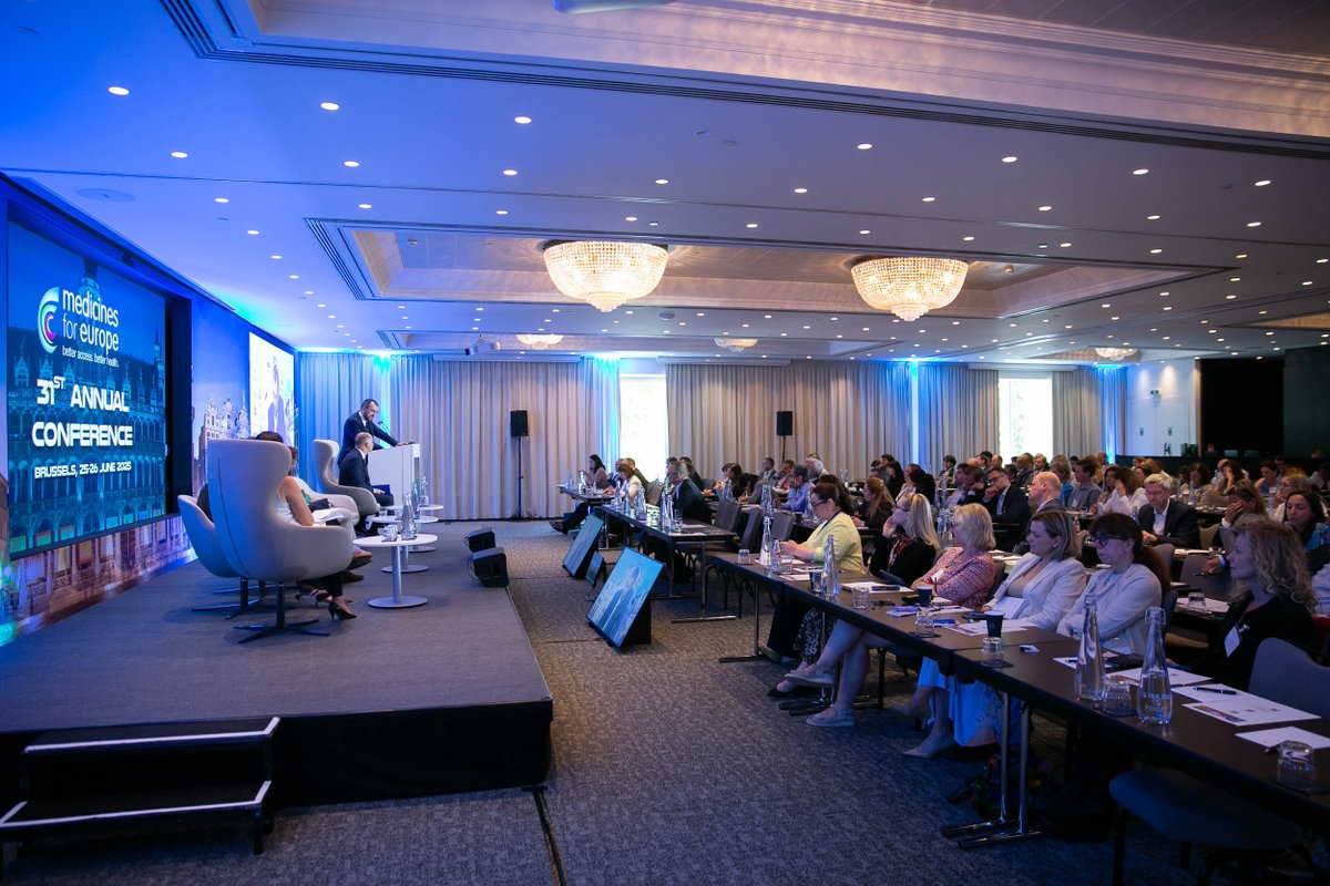 📢We must boost Europe’s preparedness for future health security through robust industrial strategies. Session 2 of #MedsforEU25 highlighted how the Critical Medicines Act and the Biotech Act represent EU’s chance for more secure supply chains and access to life-saving medicines.