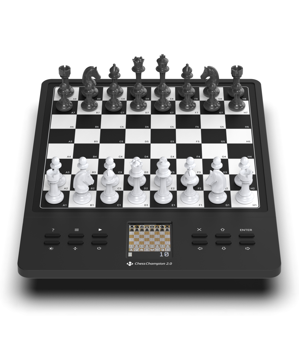 ChessAndBridge's tweet photo. New! Millennium ChessChampion 2.0 #Chess Computer - Your compact chess friend to play and learn - buy here: https://t.co/RvOc1Jtefw #chesscomputer #chessmaster #chesssoftware #chessgift #chesslover #chessplayer https://t.co/1xYyqRxnfx
