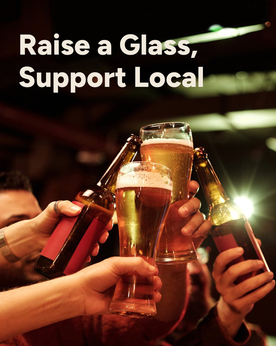 BeerCanada's tweet image. When you raise a glass of beer in Canada, you’re supporting local. 88% of beer poured last year across Canada was brewed here, supporting Canadian workers and creating jobs.