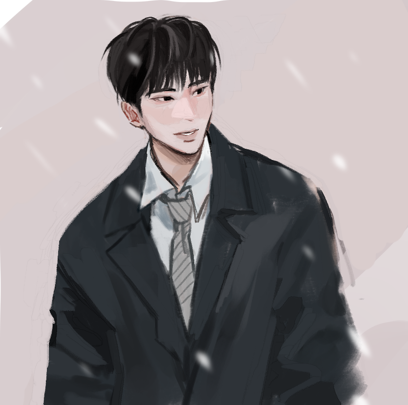 1년전그림 다시 수정해보기 😊