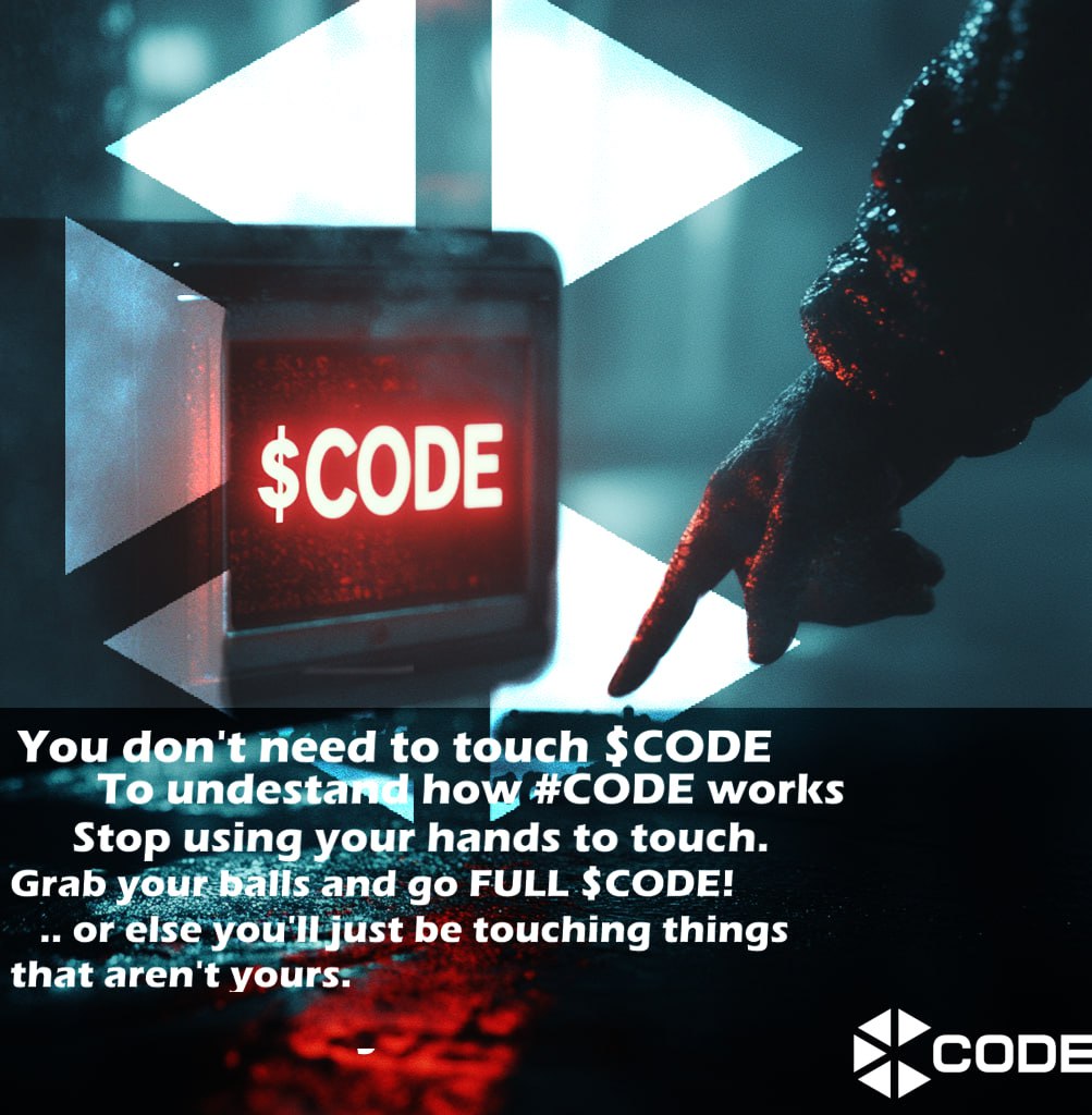 TheCryptoJunky_'s tweet image. There once was a time, when you got excited.  Then you got scared and sold.  Tomorrow, you&apos;re gonna be sad because you let us go.  Never let go of your $CODE