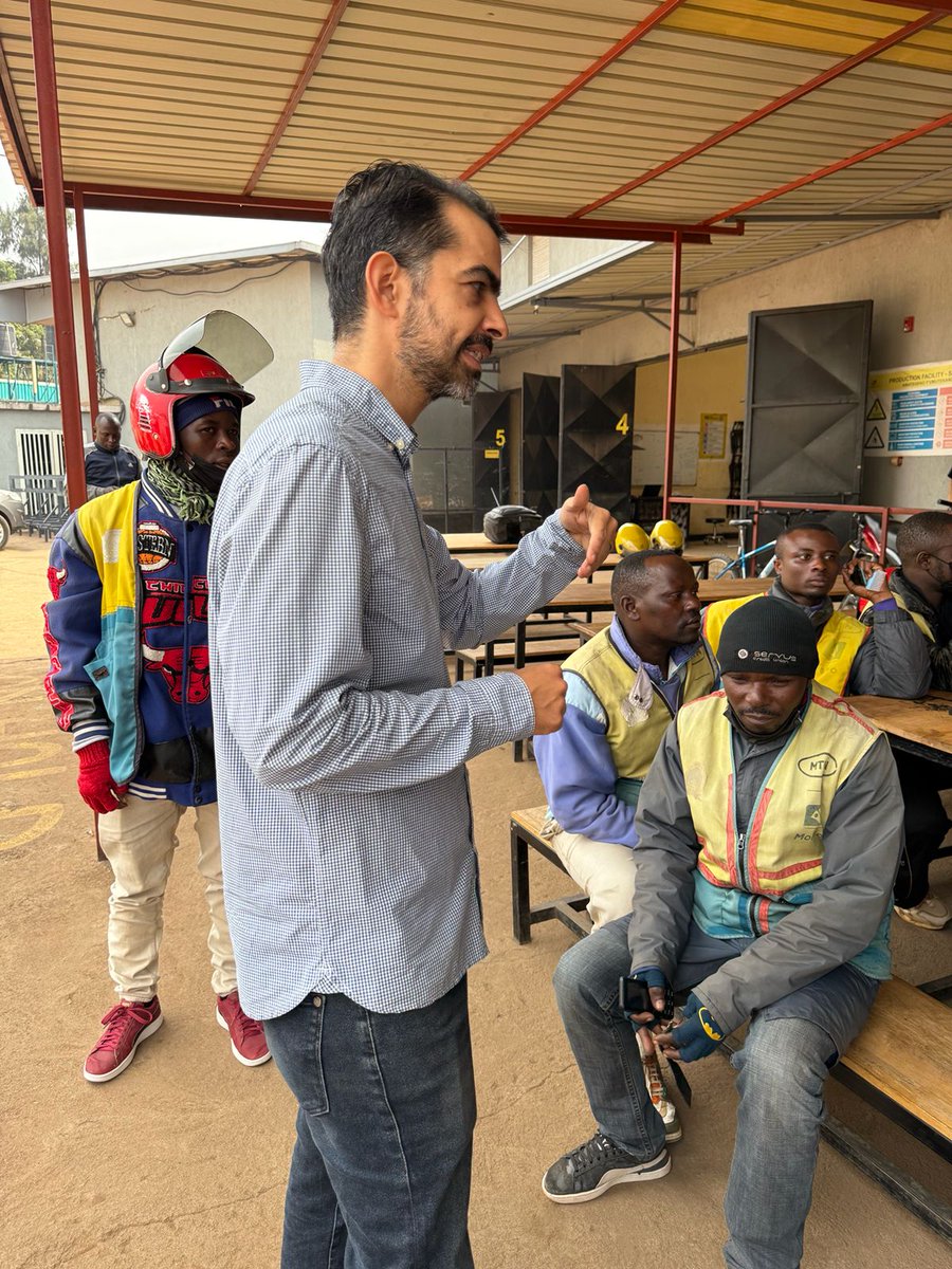 Jacqueline Novogratz (@jnovogratz) on Twitter photo After an hour and a half flight from Nairobi, Kenya to Kigali, Rwanda, <a href="/Acumen/">Acumen</a>'s East Africa Director <a href="/chriskmaranga/">Chris Maranga - Acumen EA Director</a> and I drove directly to see <a href="/AmpersandEnergy/">Ampersand</a>'s assembly factory in one of Kigali’s industrial areas. Though it was not yet 9 am, the place was full of energy – After an hour and a half flight from Nairobi, Kenya to Kigali, Rwanda, <a href="/Acumen/">Acumen</a>'s East Africa Director <a href="/chriskmaranga/">Chris Maranga - Acumen EA Director</a> and I drove directly to see <a href="/AmpersandEnergy/">Ampersand</a>'s assembly factory in one of Kigali’s industrial areas. Though it was not yet 9 am, the place was full of energy –