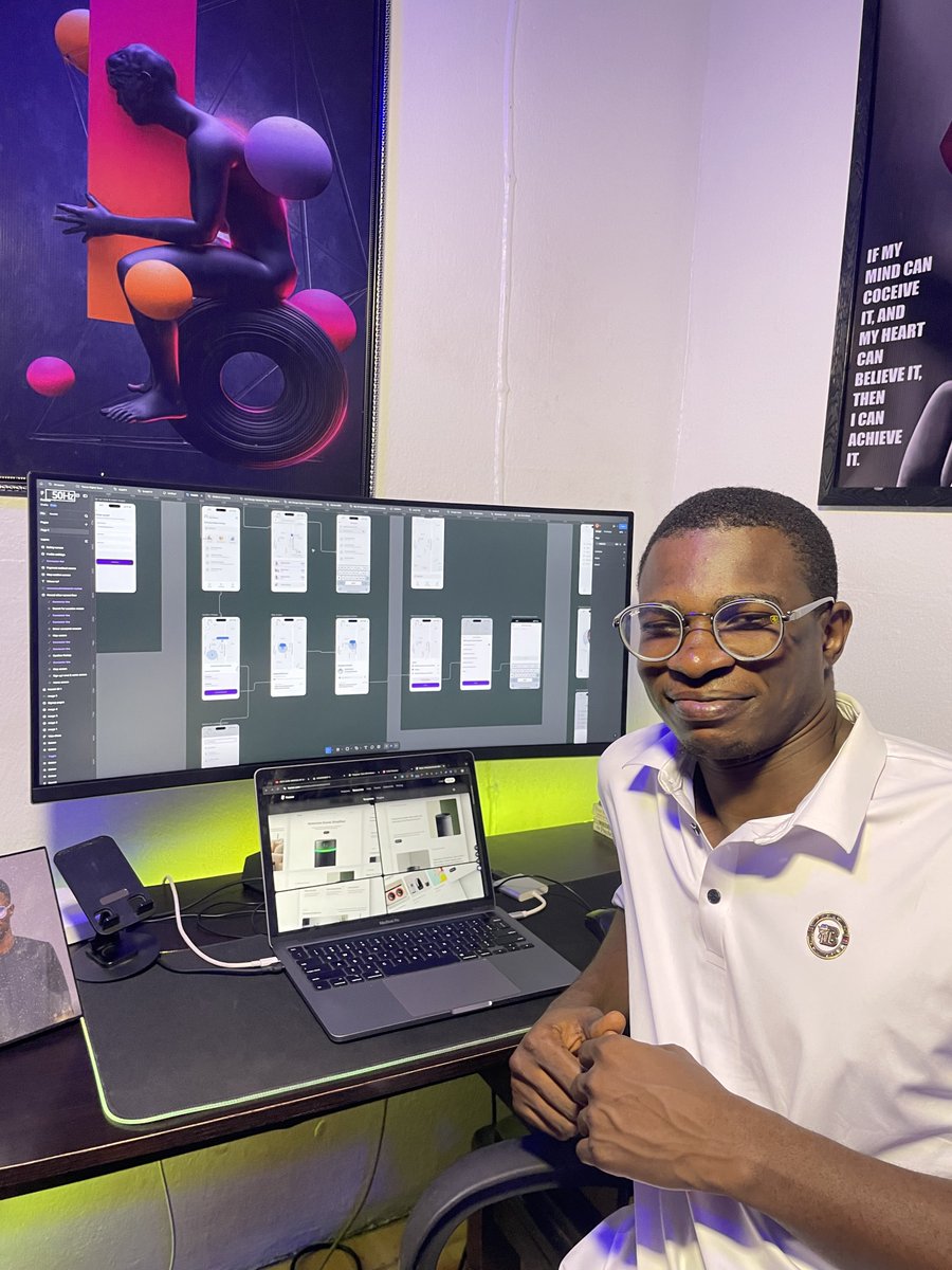 DesignerAgba's tweet image. Being a UI/UX designer is not always smooth.
Sometimes your ideas don’t work out, your designs get rejected, or you feel like you’re not good enough.
But don’t give up. Every great designer started as a beginner.
The key is to keep learning, keep improving, and never stop…