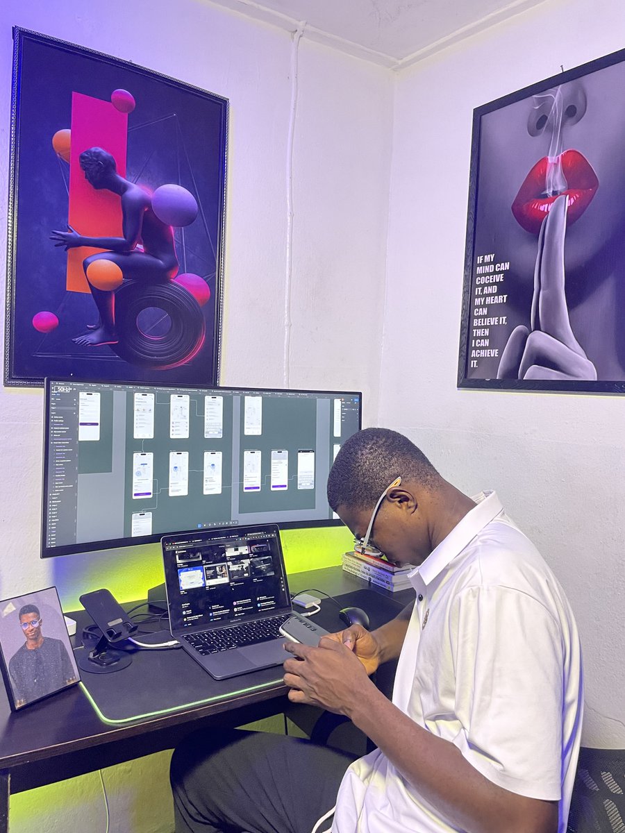 DesignerAgba's tweet image. Being a UI/UX designer is not always smooth.
Sometimes your ideas don’t work out, your designs get rejected, or you feel like you’re not good enough.
But don’t give up. Every great designer started as a beginner.
The key is to keep learning, keep improving, and never stop…