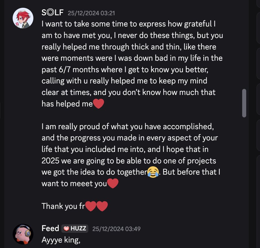 Thank You 

I'm so grateful to be part of this wild memecoin trading / web3  journey.

Memecoins changed my life forever, not just financially, but mentally.

I’ve learned so much: how to think sharper, be less naive, build, track, and survive.

Met incredible people IRL, started