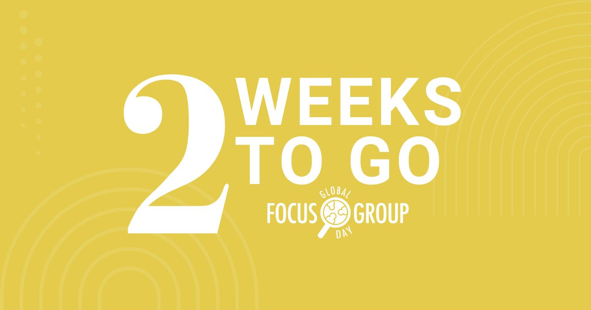 In just 2 weeks, we’re shining the spotlight on the focus group. July 9 is your moment to shine, celebrate, reminisce about unforgettable sessions, and maybe even share your favorite backroom snack (you know the one 🍫).
#GlobalFocusGroupDay #FaceToFaceMRX #QualitativeResearch