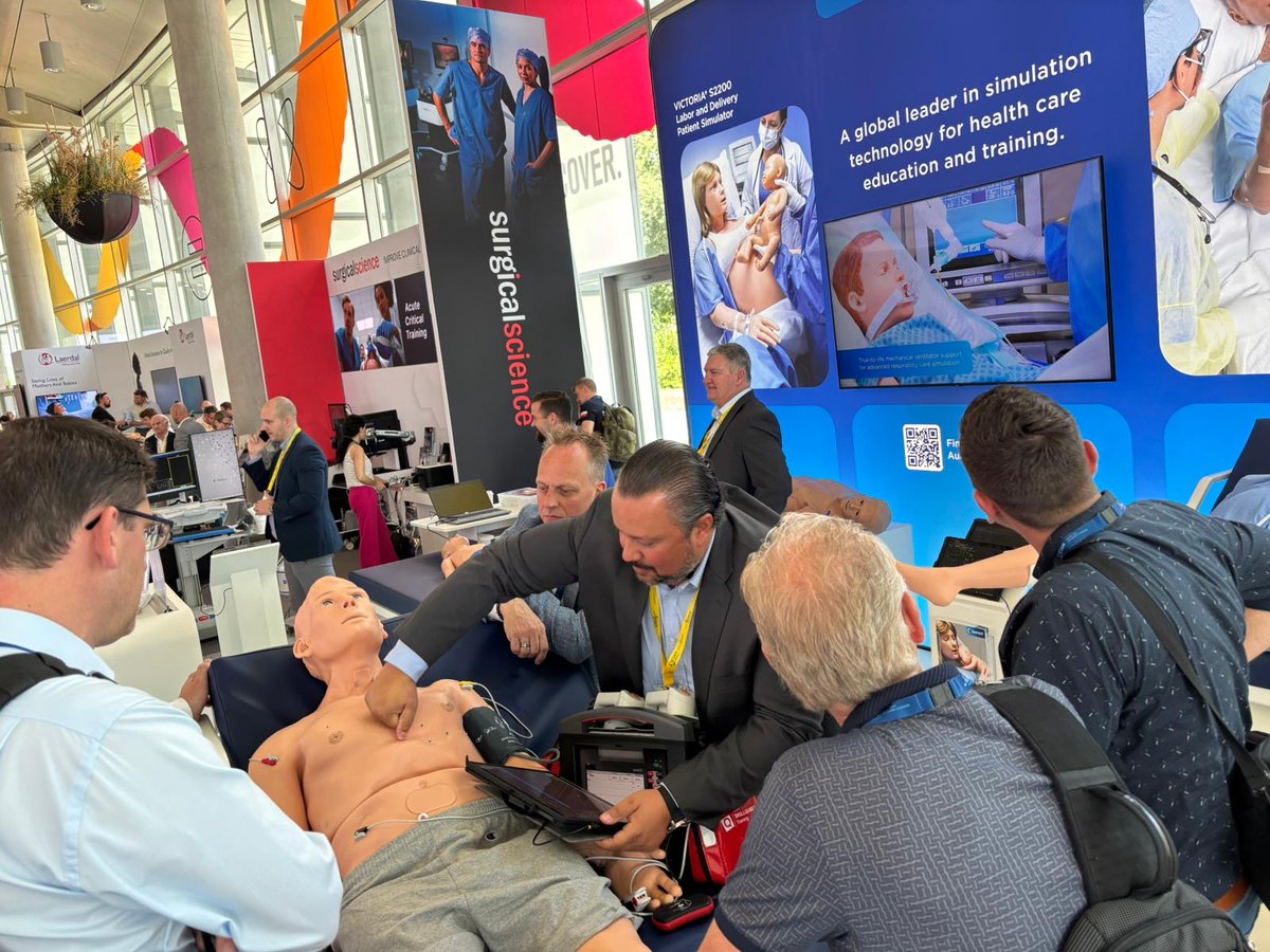🚨 Live at #SESAM2025 in Valencia! Visit Booth #PL-3 to see VICTORIA®, Pedi HAL®, HAL® S5301, SUSIE®, &amp; the new HAL® S1060 in action. #DYK HAL S1060 supports CVC, thoracostomy &amp; more? Experience the future of sim—hands-on! #HealthcareTraining <a href="/SESAMSimulation/">SESAM</a>