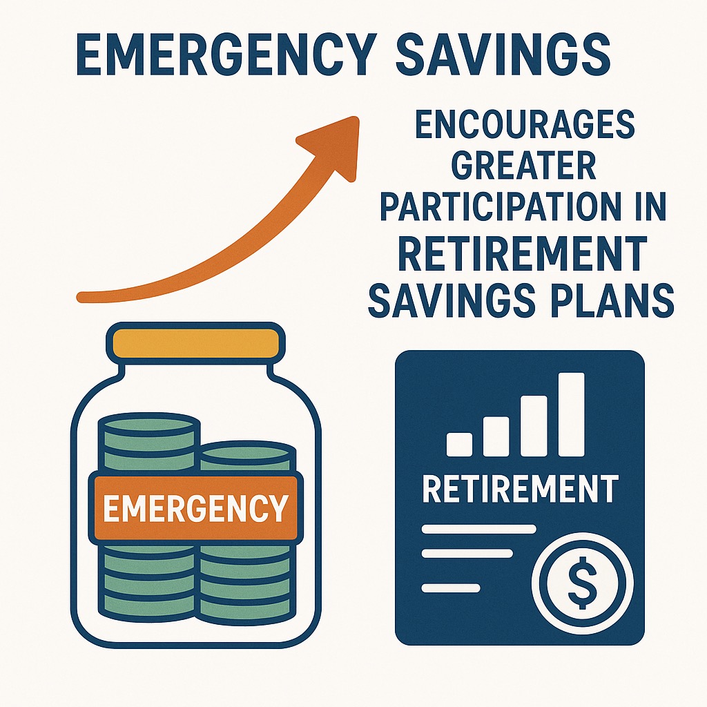A key new finding: #EmergencySavings promotes #Retirement Saving.  <a href="/Voya/">Voya</a> &amp; <a href="/buildcommwealth/">Commonwealth</a> report "early findings suggest that the $1,000 emergency withdrawal option may encourage greater participation in the workplace retirement plan" in <a href="/PLANSPONSOR/">PLANSPONSOR</a>.

 plansponsor.com/rethinking-ret…