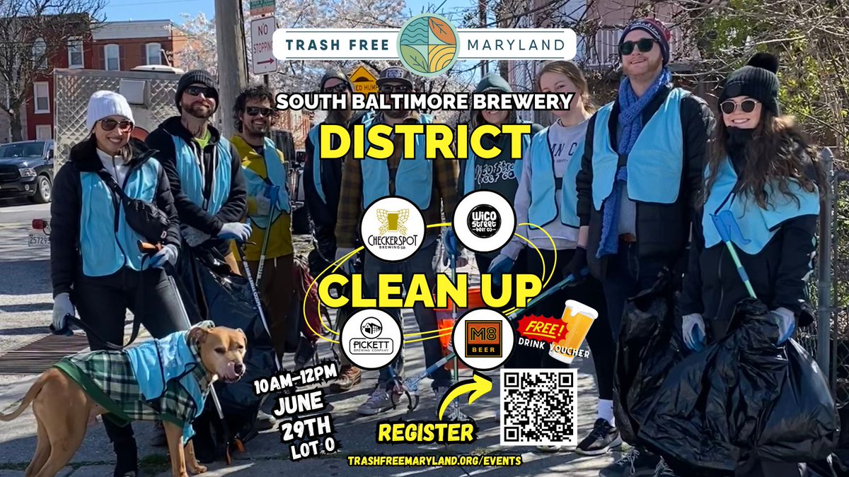 Trash Free Maryland tweet media