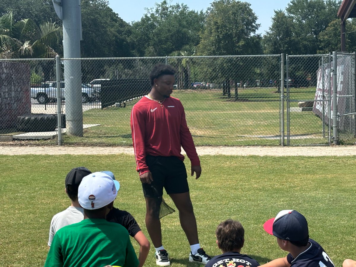 Great way to end camp with a surprise visit from BC Alum Justin Thomas with a great message about his journey from BC to Arkansas!