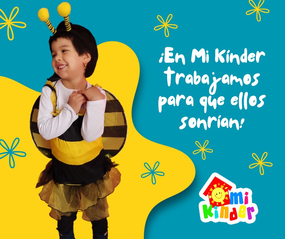 MiKinderSucre's tweet photo. ¡En Mi Kínder trabajamos para que ellos sonrían 😁! Los niños sonríen aproximadamente 300 veces al día, y en Mi Kínder muchas más.!! 
Una sonrisa genuina en un niño nos contagia a todos, y es la máxima muestra de bienestar que podemos percibir por parte de ellos.

#NiñosFelices https://t.co/w0LgPhHOen