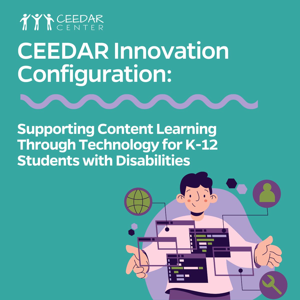 CeedarCenter's tweet image. ICYMI: CEEDAR has a new IC on supporting content learning through technology for students with disabilities! This IC highlights the critical role of both assistive and instructional technology in enhancing students’ learning outcomes. 🧑💻ceedar.org/innovation-con…