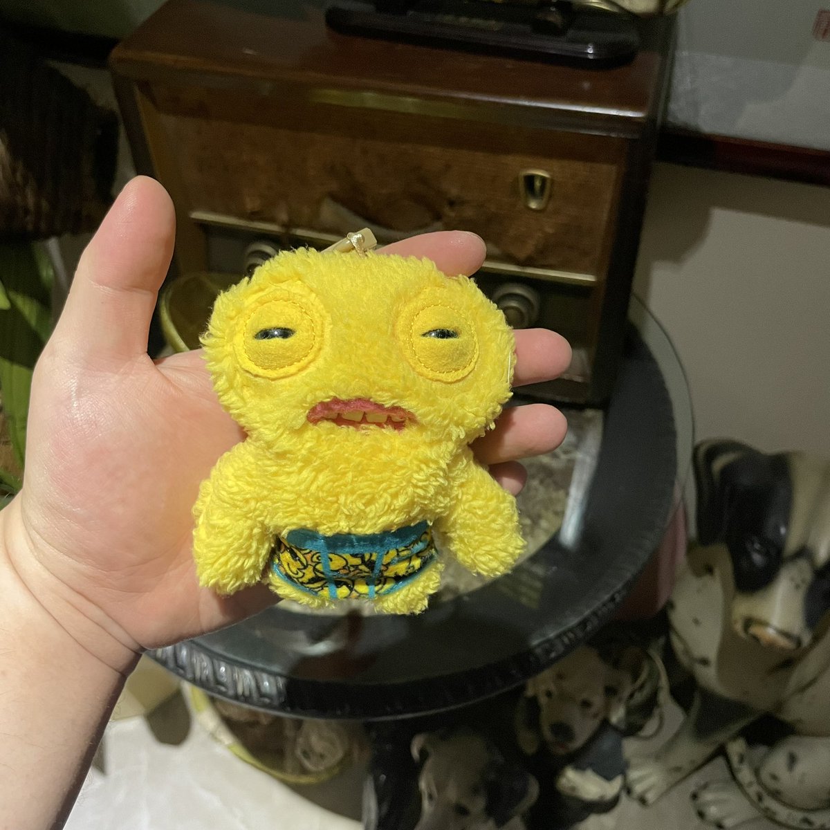 labubu and 丑八怪🤣