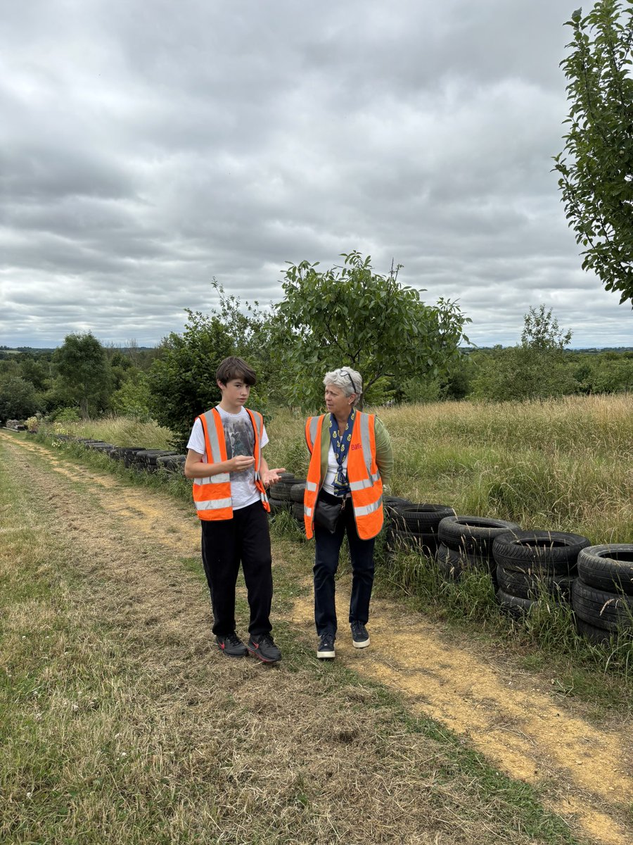 Another amazing day, this time spent with <a href="/Carymoor/">Carymoor Env Trust</a> and <a href="/highsheriffs/">High Sheriffs' Association of England and Wales</a> Somerset with <a href="/DofE/">The Duke of Edinburgh’s Award</a> alternative provision programme <a href="/KingArthursSch/">King Arthur's School</a> - great to hand out Bronze certificates to 6 achievers and have a look around site at the amazing work they have been doing #AwardForAll #DofE
