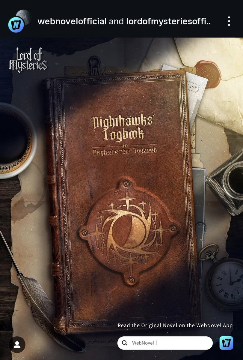 LOTM_WORLD's tweet photo. 🚨| WEBNOVEL HAS ANNOUNCED AN EXCLUSIVE SIDE STORY FOR LORD OF THE MYSTERIES!

THE SS WILL BE ABOUT "NIGHTHAWKS", SET TO RELEASE ON JUNE 28! https://t.co/tkBTgcrwys