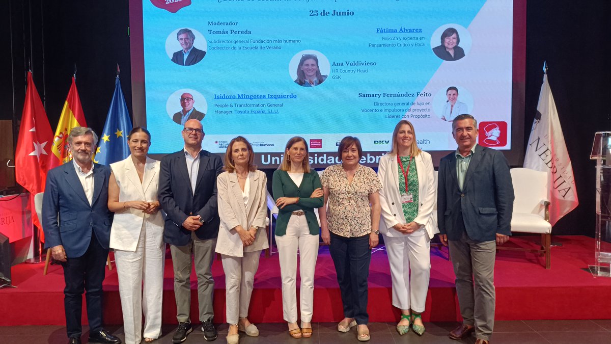 Foro Recursos Humanos (@fororrhh) on Twitter photo 📰 Segunda jornada de la VI Escuela de Verano <a href="/Nebrija/">Universidad Nebrija</a> - <a href="/ForoRRHH/">Foro Recursos Humanos</a>: Lo natural es la confianza.
🗣️Nuevas generaciones y grandes empresas reflexionan sobre el papel de la #confianza en el entorno laboral.
#RRHH #PersonasyEmpresas #EscueladeVerano2025
fororecursoshumanos.com/natural-confia… 📰 Segunda jornada de la VI Escuela de Verano <a href="/Nebrija/">Universidad Nebrija</a> - <a href="/ForoRRHH/">Foro Recursos Humanos</a>: Lo natural es la confianza.
🗣️Nuevas generaciones y grandes empresas reflexionan sobre el papel de la #confianza en el entorno laboral.
#RRHH #PersonasyEmpresas #EscueladeVerano2025
fororecursoshumanos.com/natural-confia…