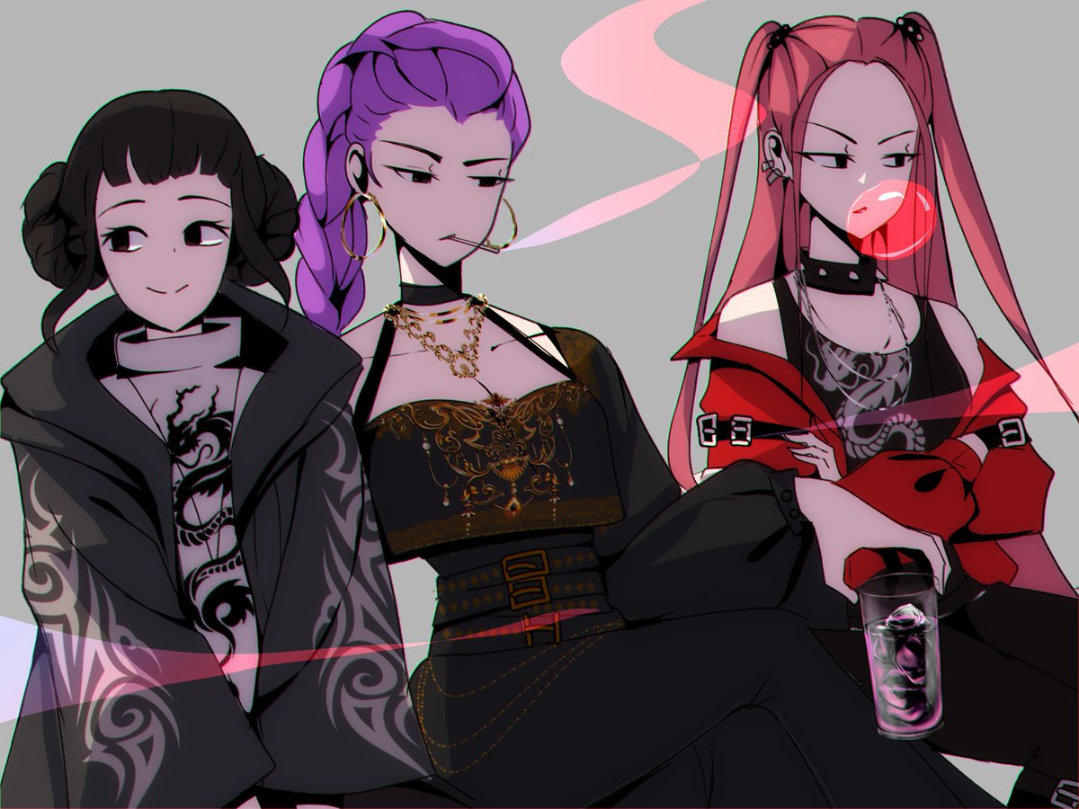 The Huntrix..
#fanart #KPOPDEMONHUNTERS #kpopdemonhuntersfanart #kpop