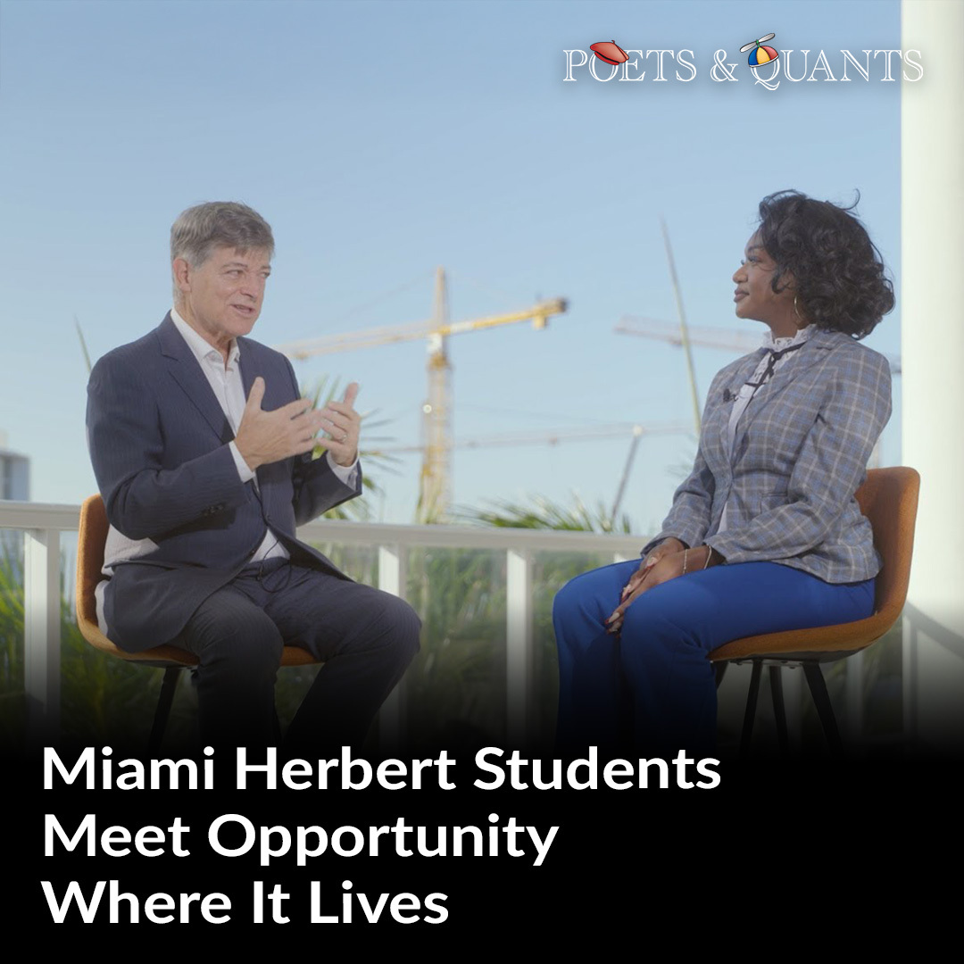 At Miami Herbert, students meet opportunity where it lives – Miami. Discover how they’re thriving in a global business hub, connecting with CEOs, building leadership skills, and launching careers in finance, tech, and innovation. 

Watch now: hubs.la/Q03sm1KH0